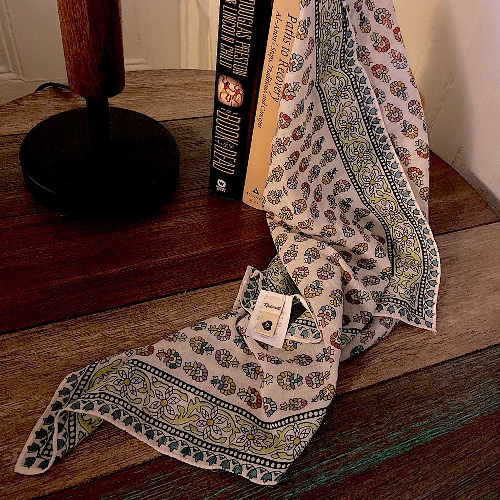 Madewell Floral Scarf